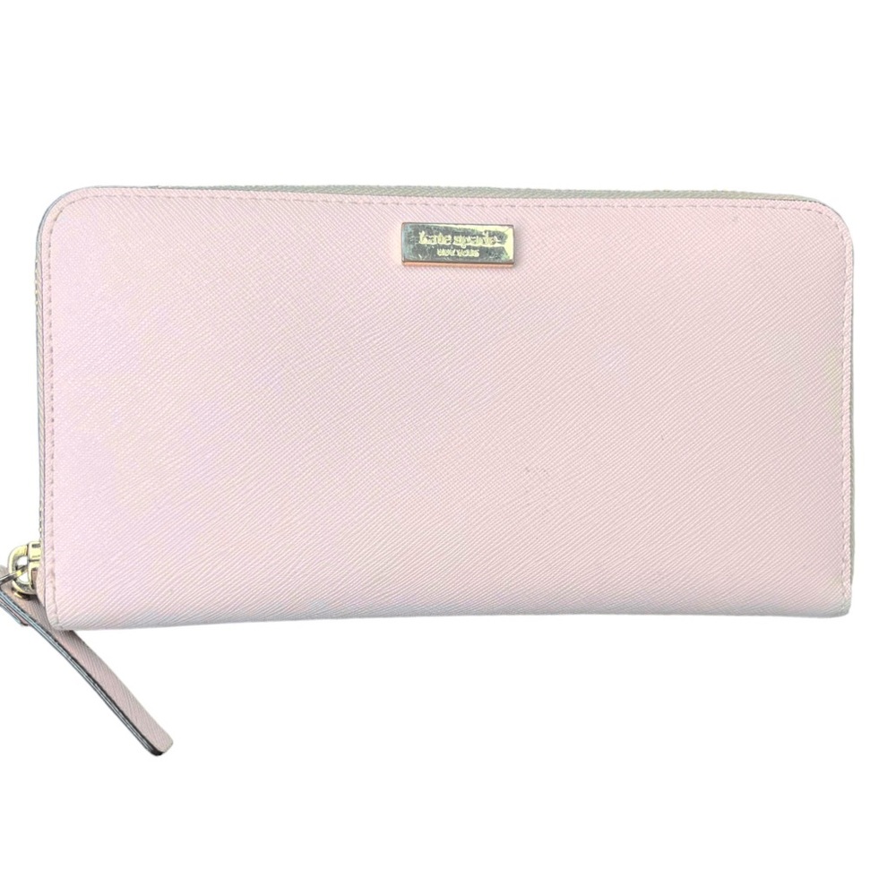 Clean✨Kate Spade ♠️ Pink Long Wallet